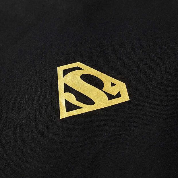 Футболка Xiaomi DC Superman Hero Series Round Neck T-Shirt (Black/Черный) - 2