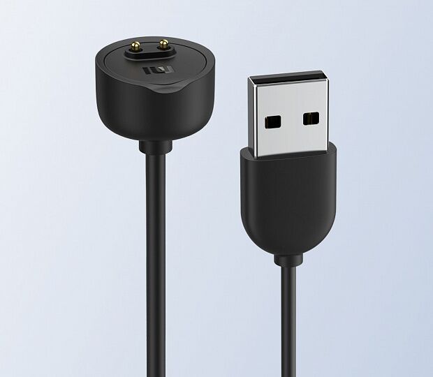 Зарядный кабель для Xiaomi Mi Band 5 (Black/черный) - 1
