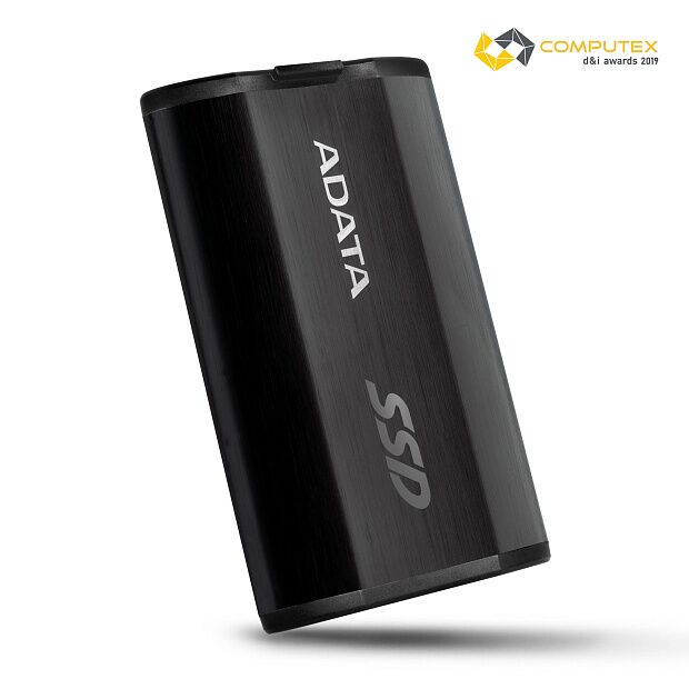 Твердотельный накопитель ADATA External SSD SE800, 512GB, Type-C, USB 3.2 Gen2, R/W 1000/1000 MB/s, IP68, 73x44x13mm, Black - 4