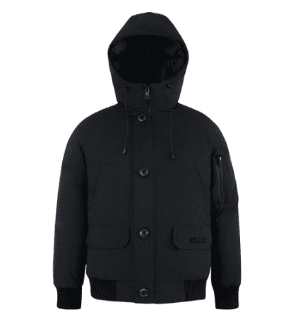 Куртка Mitownlife Classic Pilot Jacket Down Jacket (Black/Черный) 